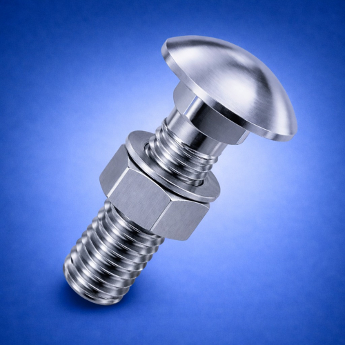 Carriage Bolts, Nuts & Washers