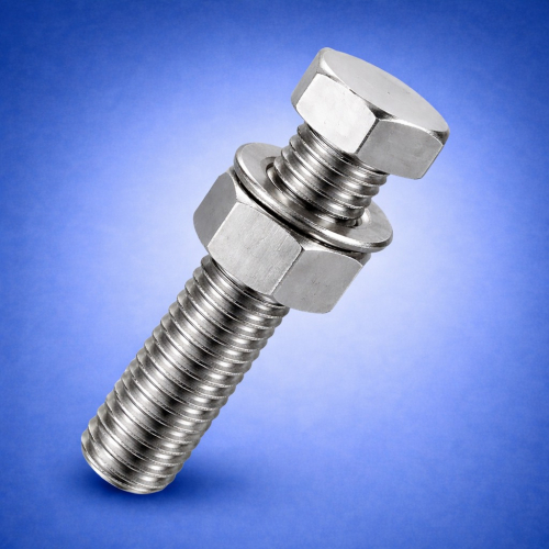 Hexagon Setscrew, Nut & Washers