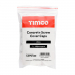 Concrete Screw Cover Cap White Pack 100