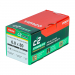 6.0x80 Pozi Countersunk Multi Purpose Screw Zinc & Yellow Plated Timco C2 Range Pack 200