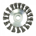 100mm (M14x0.5) Angle Grinder Twisted Knot Steel Wire Bevel Brush