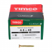 4.5x40 Pozi Countersunk Multi Purpose Screw Zinc & Yellow Plated Timco Classic Range Pack 200