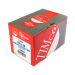 4.3x35 Unreinforced Frame Screw Stainless Steel & Silver Organic Timco 200 Range Pack 1000