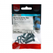 M8x25 Hex Setscrew & Nut DIN 933 Zinc Plated Gr.8.8 Pack 4
