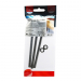 M8x130 Carriage Bolt & Nut DIN 603 A2 Pack 3
