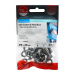 M8x20 Hex Setscrew & Nut DIN 933 A2 Pack 6