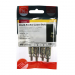 M6:25L Loose Shield Anchor Zinc & Yellow Plated Timco Pack 4