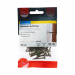4x30 Plaster Board Fixing Zinc & Yellow Hammer-in Pack 10