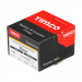 4x30 Plaster Board Fixing Zinc & Yellow Hammer-in Pack 100