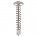 4.2x16 Reinforced Frame Screw 410 Stainless Steel & Silver Organic Timco 130 Range Pack 1000