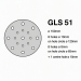 150 Velcro With Holes (GLS51 Pattern) Wood Sanding Disc P100 PS33CK Klingspor Pack 100